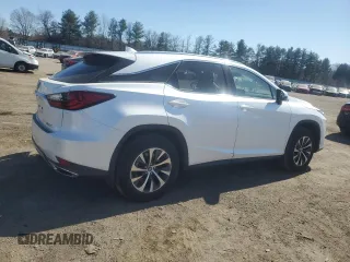 2021 Lexus RX with VIN 2T2HZMDA8MC275660, listed as a Copart auction lot 48210015 with 25,123 mi miles and Salvage Title. Bid and sale history available at carsss.com. Image 3.