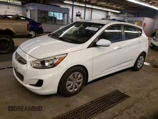 2017 Hyundai Accent SE with VIN KMHCT5AE4HU307294, listed as a Copart auction lot 64852993 with 124,361 mi miles. Bid and sale history available at carsss.com. Image 1.