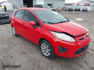 2012 Ford Fiesta SE with VIN 3FADP4EJ0CM161199, listed as a IAAI auction lot 41936545 with 160,303 mi miles. Bid and sale history available at carsss.com. Image 1.