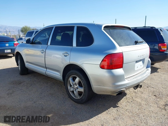 2005 Porsche Cayenne S with VIN WP1AB29P75LA62851, listed as a IAAI auction lot 41685787 with 143,711 mi miles. Bid and sale history available at carsss.com. Image 3.