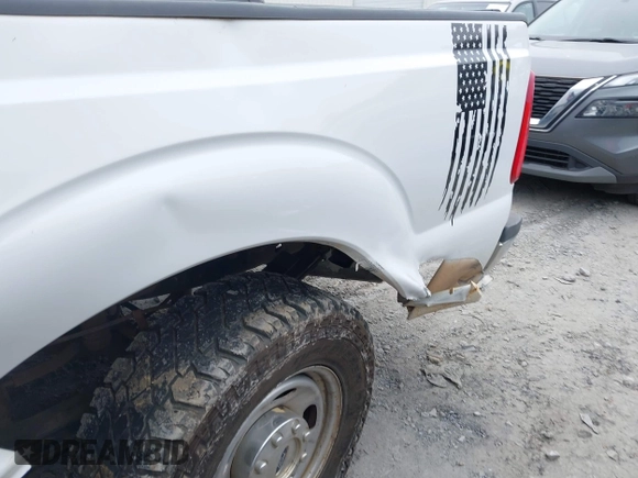 2012 Ford Super Duty F-250 SRW XL with VIN 1FT7X2A68CEB58554, listed as a IAAI auction lot 41366350 with 147,085 mi miles. Bid and sale history available at carsss.com. Image 18.