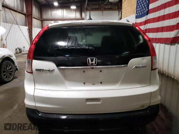 2012 Honda CR-V EX-L with VIN 5J6RM4H72CL014449, listed as a Copart auction lot 50436235 with 161,024 mi miles and Salvage Title. Bid and sale history available at DreamBid. Image 6.
