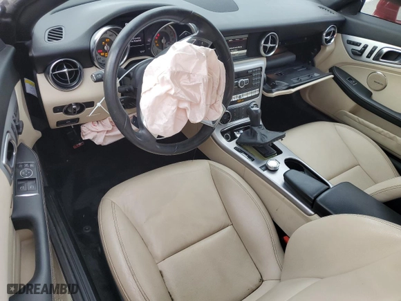 2013 Mercedes-Benz SLK-Class SLK 250 with VIN WDDPK4HA0DF056641, listed as a Copart auction lot 75168244 with NaN miles and Salvage Title. Bid and sale history available at carsss.com. Image 8.