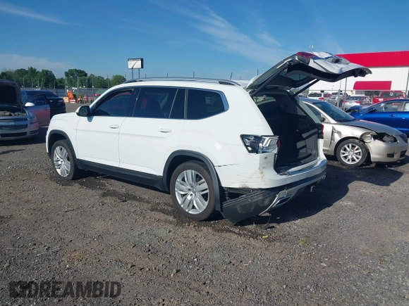 2018 Volkswagen Atlas SEL Premium with VIN 1V2NR2CA5JC571171, listed as a IAAI auction lot 42174807 with 131,690 mi miles and . Bid and sale history available at DreamBid. Image 3.