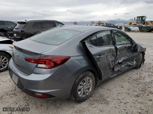 2019 Hyundai Elantra SE with VIN KMHD74LF9KU777403, listed as a Copart auction lot 48538675 with 63,489 mi miles and Salvage Title. Bid and sale history available at carsss.com. Image 3.