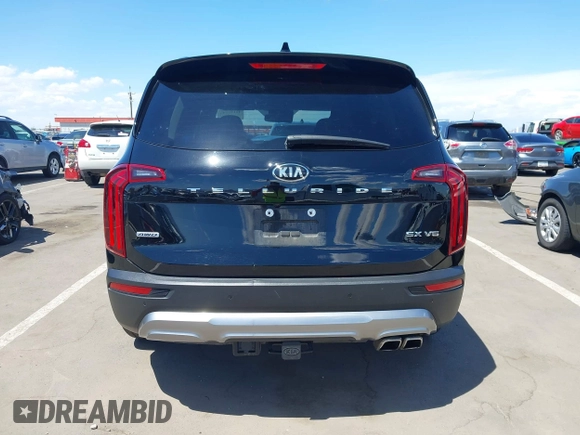 2021 Kia Telluride SX with VIN 5XYP5DHC6MG163371, listed as a IAAI auction lot 42153543 with 85,512 mi miles and . Bid and sale history available at DreamBid. Image 16.