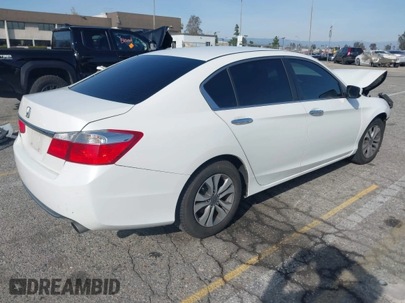 2015 Honda Accord Sedan LX with VIN 1HGCR2F36FA026171, listed as a IAAI auction lot 41845465 with 96,370 mi miles. Bid and sale history available at carsss.com. Image 4.