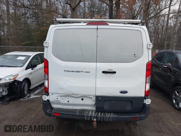 2017 Ford Transit with VIN 1FTYR1YM1HKA74534, listed as a IAAI auction lot 40861075 with 78,004 mi miles. Bid and sale history available at carsss.com. Image 16.