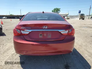 2013 Hyundai Sonata GLS with VIN 5NPEB4AC9DH586755, listed as a Copart auction lot 53889985 with 125,943 mi miles and Salvage Title. Bid and sale history available at carsss.com. Image 6.