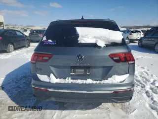 2024 Volkswagen Tiguan SE с VIN 3VVNB7AX1RM038921, выставлен на аукционе Copart как лот 45126695 с пробегом 7 907 миль миль и Списание • Salvage title. История ставок и продаж доступна на DreamBid. Изображение 6.