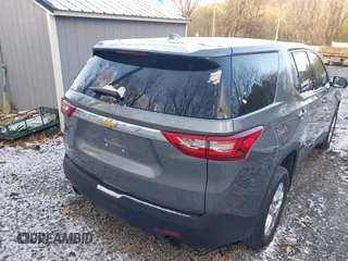 2019 Chevrolet Traverse LS with VIN 1GNEVFKW0KJ232419, listed as a IAAI auction lot 41985366 with 115,401 mi miles. Bid and sale history available at carsss.com. Image 16.