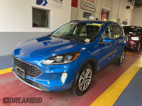 2021 Ford Escape SEL with VIN 1FMCU9H99MUA91420, listed as a IAAI auction lot 42569696 with 10,319 mi miles and . Bid and sale history available at DreamBid. Image 13.