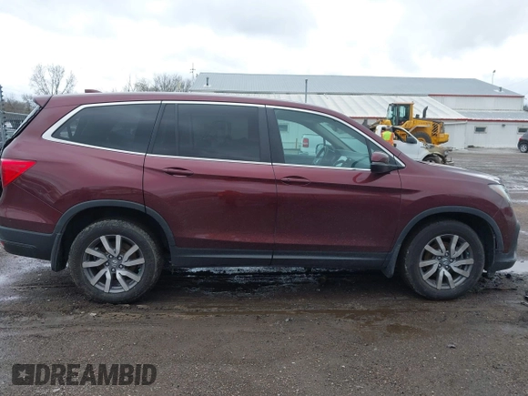 2021 Honda Pilot EX with VIN 5FNYF6H33MB080131, listed as a IAAI auction lot 41951331 with 40,919 mi miles and . Bid and sale history available at DreamBid. Image 13.