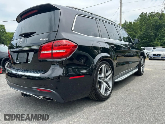2019 Mercedes-Benz GLS 550 with VIN 4JGDF7DE2KB207961, listed as a Copart auction lot 63635565 with 85,792 mi miles and Clean title. Bid and sale history available at DreamBid. Image 3.