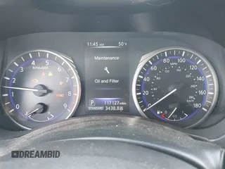 2014 Infiniti Q50 with VIN JN1BV7AP4EM685699, listed as a IAAI auction lot 41765788 with 117,127 mi miles. Bid and sale history available at carsss.com. Image 7.