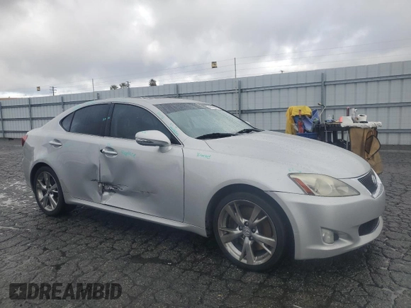 2010 Lexus IS 350 with VIN JTHBE5C25A5024527, listed as a Copart auction lot 45330865 with 94,890 mi miles and Salvage Title. Bid and sale history available at DreamBid. Image 4.