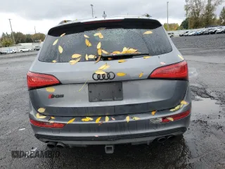2017 Audi SQ5 Premium Plus with VIN WA1CCAFP2HA045617, listed as a Copart auction lot 77871754 with 109,057 mi miles and Salvage Title. Bid and sale history available at carsss.com. Image 6.