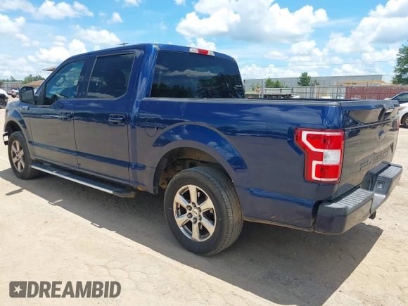 2018 Ford F-150 XL with VIN 1FTEW1CP9JKC48708, listed as a IAAI auction lot 42625137 with 209,479 mi miles and . Bid and sale history available at DreamBid. Image 3.