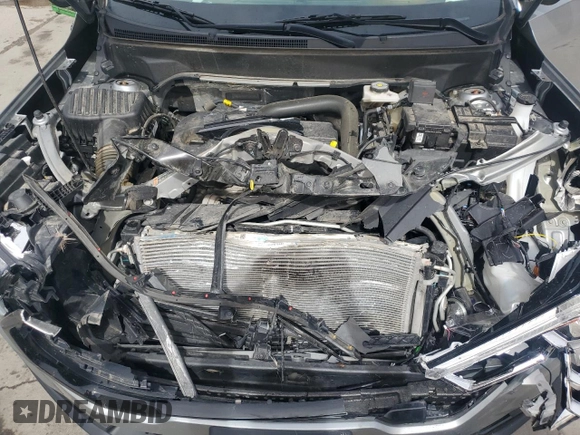 2023 GMC Terrain SLE with VIN 3GKALTEG9PL197285, listed as a Copart auction lot 50163245 with 57,627 mi miles and Salvage title. Bid and sale history available at DreamBid. Image 12.