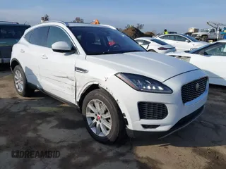 2019 Jaguar E-Pace S with VIN SADFJ2FX1K1Z38954, listed as a IAAI auction lot 41594147 with 58,015 mi miles and . Bid and sale history available at DreamBid. Image 1.