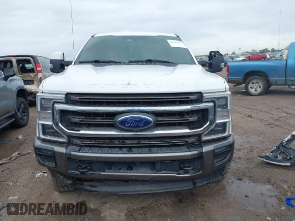 2021 Ford F-250 XL with VIN 1FT7W2BT7MEC81254, listed as a IAAI auction lot 40962703 with 122,265 mi miles and . Bid and sale history available at DreamBid. Image 12.