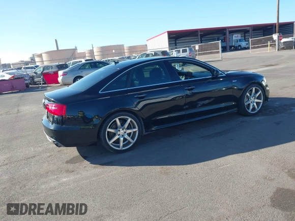2015 Audi A6 Premium Plus with VIN WAUFGAFCXFN003171, listed as a IAAI auction lot 41262612 with 70,126 mi miles and . Bid and sale history available at DreamBid. Image 4.