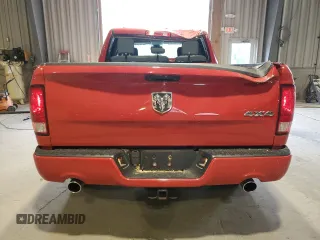 2018 Ram 1500 Express with VIN 1C6RR7FT0JS140554, listed as a Copart auction lot 59713805 with 17,945 mi miles and Salvage title. Bid and sale history available at DreamBid. Image 6.