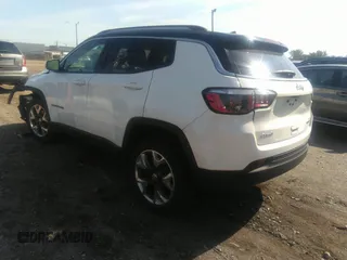 2020 Jeep Compass Limited with VIN 3C4NJDCB6LT234125, listed as a IAAI auction lot 40503327 with 35,535 mi miles and . Bid and sale history available at DreamBid. Image 3.