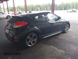 2013 Hyundai Veloster Turbo with VIN KMHTC6AE0DU179068, listed as a IAAI auction lot 42532883 with 182,916 mi miles and . Bid and sale history available at DreamBid. Image 4.