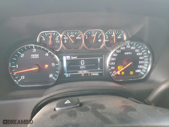 2017 Chevrolet Tahoe LS with VIN 1GNSCAKC4HR224061, listed as a Copart auction lot 87004424 with 108,789 mi miles and Salvage Title. Bid and sale history available at carsss.com. Image 9.