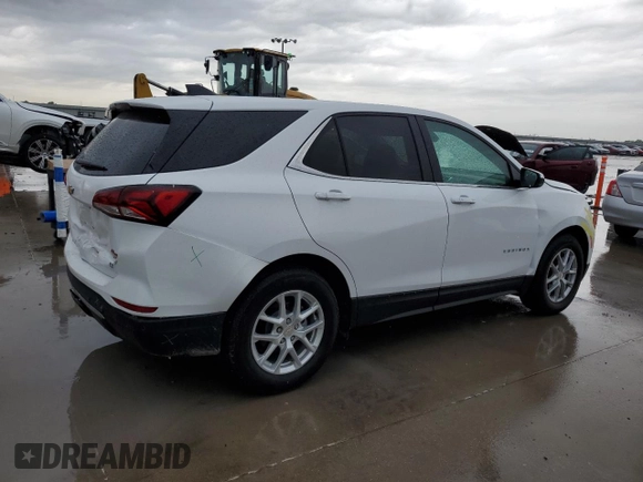 2024 Chevrolet Equinox LT with VIN 3GNAXKEG8RL273860, listed as a Copart auction lot 51754005 with 5,008 mi miles and Salvage Title. Bid and sale history available at DreamBid. Image 3.