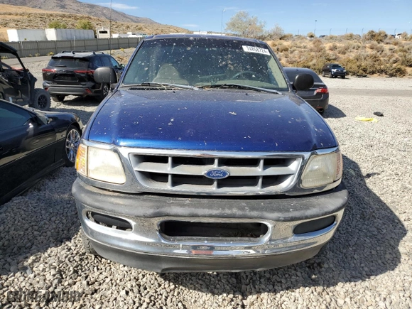 1998 Ford F-150 Standard with VIN 1FTZF18W3WKB66269, listed as a Copart auction lot 74858724 with 234,034 mi miles and Salvage Title. Bid and sale history available at carsss.com. Image 5.