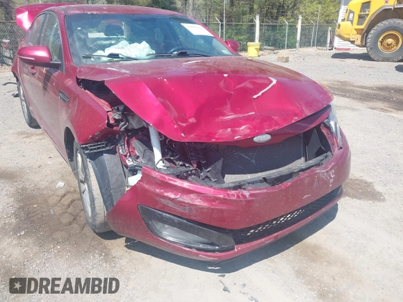 2013 Kia Optima LX with VIN 5XXGM4A74DG189357, listed as a IAAI auction lot 42095444 with 168,096 mi miles. Bid and sale history available at carsss.com. Image 13.