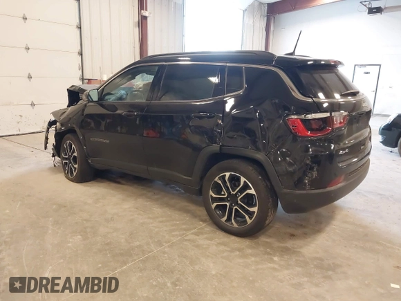 2024 Jeep Compass Limited с VIN 3C4NJDCN4RT582766, выставлен на аукционе IAAI как лот 41909782 с пробегом 13 134 миль миль и . История ставок и продаж доступна на DreamBid. Изображение 3.