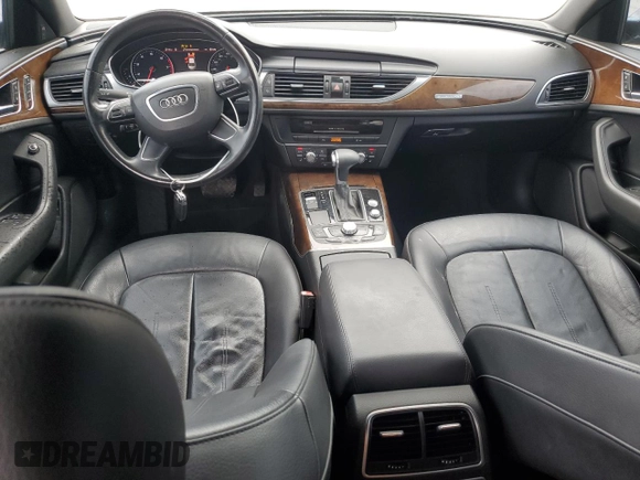 2012 Audi A6 Premium Plus with VIN WAUGGAFC4CN148934, listed as a Copart auction lot 56935325 with 113,050 mi miles and Non repairable. Bid and sale history available at DreamBid. Image 8.