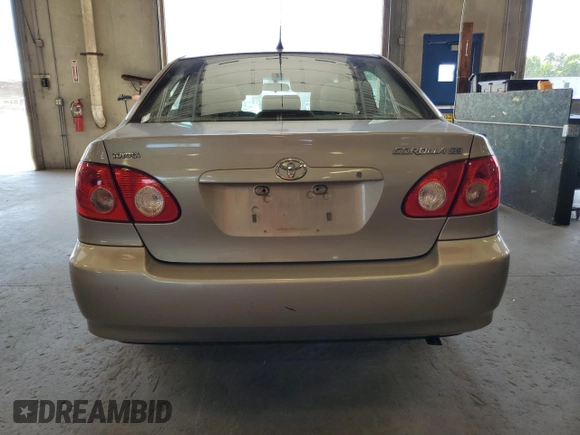 2005 Toyota Corolla CE с VIN 2T1BR32E65C361237, выставлен на аукционе Copart как лот 61846785 с пробегом 189 735 миль миль и Списание • Salvage title. История ставок и продаж доступна на DreamBid. Изображение 6.