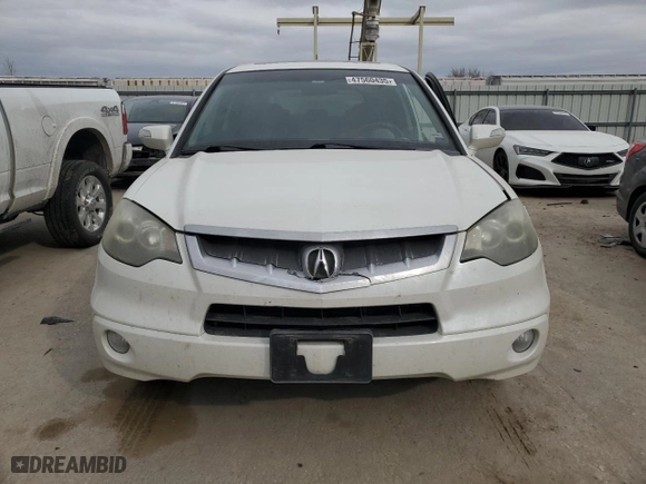 2007 Acura RDX Tech Pkg with VIN 5J8TB18597A013137, listed as a Copart auction lot 47560435 with 168,868 mi miles and Salvage Title. Bid and sale history available at carsss.com. Image 5.