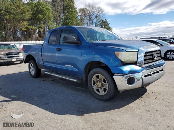 2007 Toyota Tundra SR5 with VIN 5TBRU54177S451227, listed as a Copart auction lot 47979385 with 200,357 mi miles and Salvage Title. Bid and sale history available at carsss.com. Image 4.