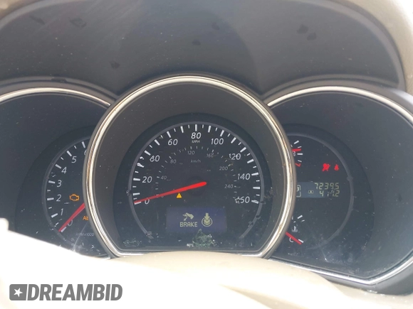 2014 Nissan Murano LE with VIN JN8AZ1MU4EW414243, listed as a IAAI auction lot 41106366 with 72,395 mi miles. Bid and sale history available at carsss.com. Image 7.