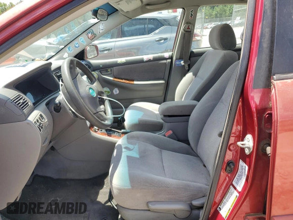 2006 Toyota Corolla CE with VIN 1NXBR32E46Z702439, listed as a Copart auction lot 65167725 with 248,077 mi miles and Clean title. Bid and sale history available at DreamBid. Image 7.