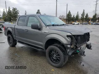 2019 Ford F-150 XL with VIN 1FTEW1EP9KKC35052, listed as a Copart auction lot 48992715 with 41,740 mi miles and Salvage Title. Bid and sale history available at carsss.com. Image 4.