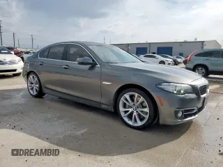 2014 BMW 5 Series 535i with VIN WBA5B1C5XED480073, listed as a Copart auction lot 50548555 with 101,179 mi miles and Clean Title. Bid and sale history available at carsss.com. Image 4.