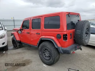 2022 Jeep Wrangler Unlimited Rubicon with VIN 1C4JJXFG9NW126974, listed as a Copart auction lot 88330725 with Not provided miles and Salvage title. Bid and sale history available at DreamBid. Image 2.