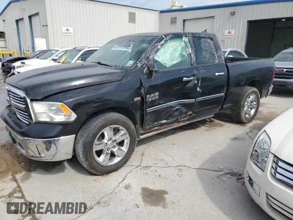 2013 Ram 1500 Big Horn z VIN 1C6RR6GT3DS532313, wystawiony jako Copart lot #45599005 z przebiegiem 124 992 mil mil oraz Szkoda całkowita • Salvage title. Historia ofert i sprzedaży dostępna na DreamBid. Obrazek 1.