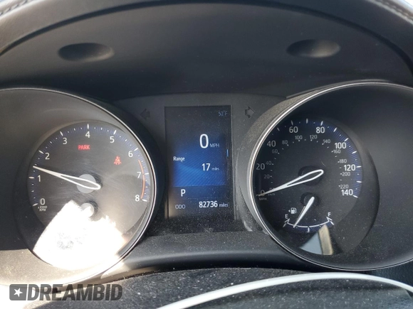 2018 Toyota C-HR XLE with VIN NMTKHMBX6JR054578, listed as a Copart auction lot 52027485 with 82,736 mi miles and Salvage Title. Bid and sale history available at DreamBid. Image 9.