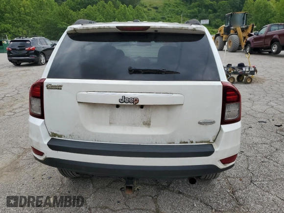 2016 Jeep Compass Latitude с VIN 1C4NJCEAXGD773650, выставлен на аукционе Copart как лот 60400805 с пробегом 83 754 миль миль и Списание • Salvage title. История ставок и продаж доступна на DreamBid. Изображение 6.