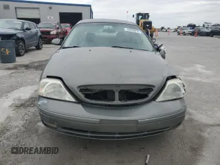 2001 Mercury Sable LS Premium with VIN 1MEFM55S81A608056, listed as a Copart auction lot 45936415 with 123,549 mi miles and Salvage Title. Bid and sale history available at DreamBid. Image 5.