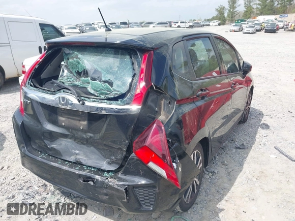 2015 Honda Fit EX-L with VIN 3HGGK5H83FM770734, listed as a IAAI auction lot 41936962 with 132,478 mi miles. Bid and sale history available at carsss.com. Image 4.