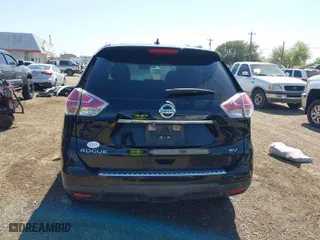 2015 Nissan Rogue S with VIN 5N1AT2MLXFC792107, listed as a IAAI auction lot 41788735 with 187,744 mi miles. Bid and sale history available at carsss.com. Image 16.
