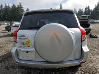 2007 Toyota RAV4 with VIN JTMBD33V075071329, listed as a Copart auction lot 50227585 with 0 mi miles and Salvage Title. Bid and sale history available at carsss.com. Image 6.